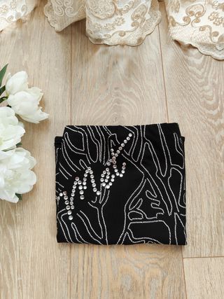 Top nero spalle scoperte tg XS