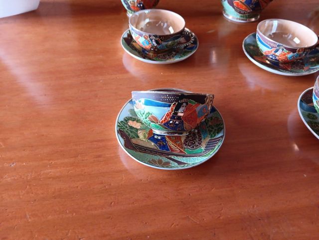 Juego de té japonés vintage