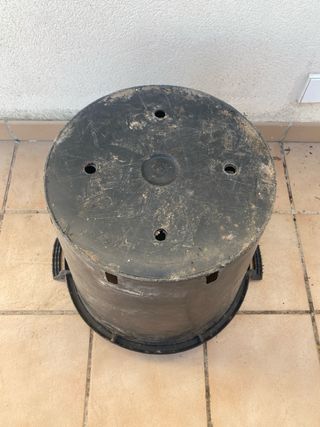 Macetas grandes de plástico de 45 litros