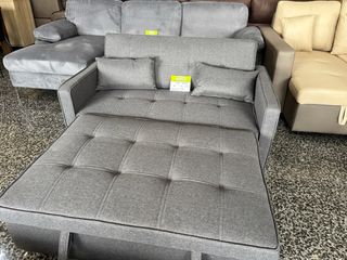 Sofa cama individual gris