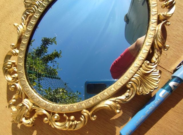 Espelho oval vintage