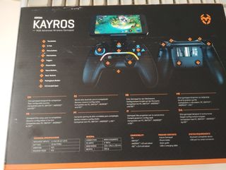 Mando Krom Kayros RGB: ¡mando inalámbrico!