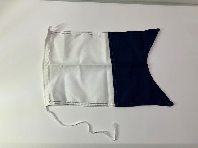 Bandera náutica Alfa A