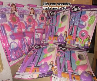 Kit Belleza Niñas - 8 Juegos