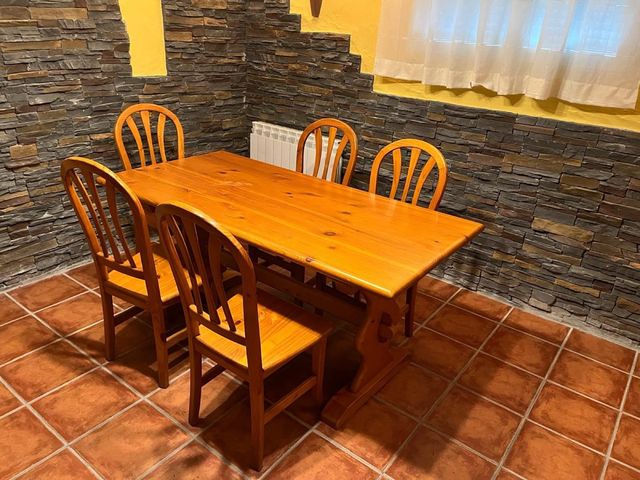 Mesa madera maciza - Comedor