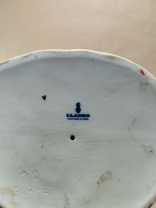 Lladró Vendedora de patos porcelana