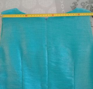 Vestido fiesta turquesa