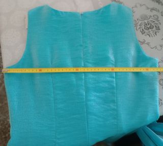 Vestido fiesta turquesa