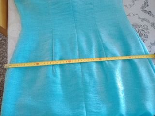 Vestido fiesta turquesa