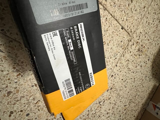 Dischi freno posteriori RIDEX per FORD.