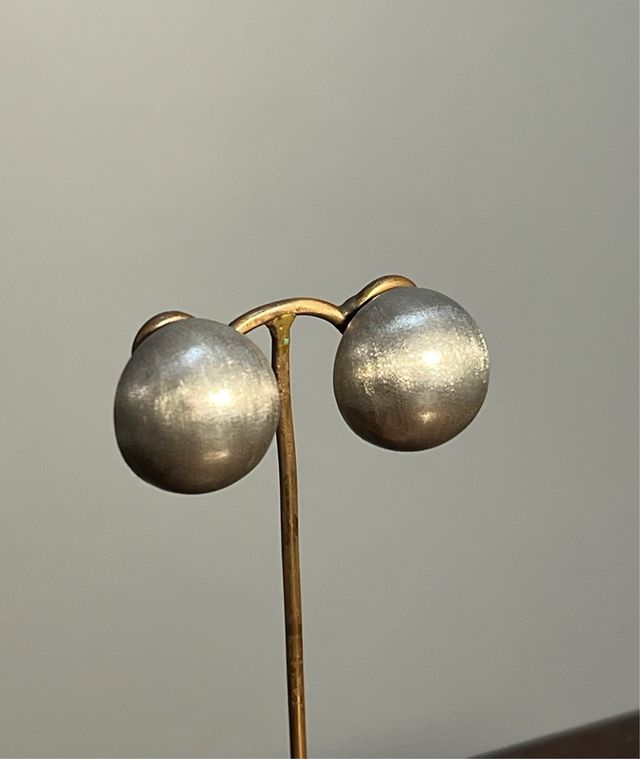 Pendientes plata 925 redondos