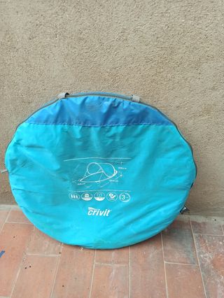 Tienda campaña Crivit 2-3 pers.