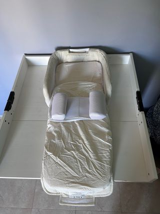 Cuna viaje bebé - Antireflujo
