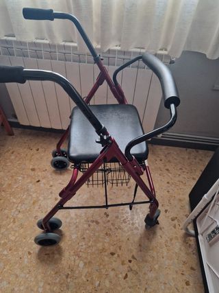 Andador con asiento