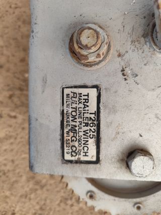 Cabrestante manual Fulton T2625 - 2800 lbs