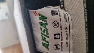 Colchón Afisan y Base tapizada 