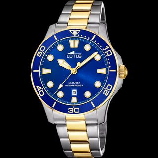 Reloj Lotus 18760.1 Azul y Dorado