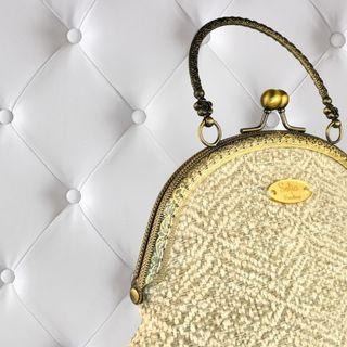 Bolso Angela Estilo Retro Chic/Hecho a Mano/Unico