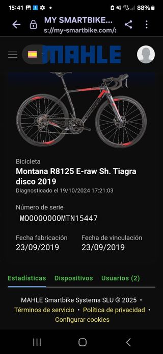 Bicicleta Montana R8125 2019