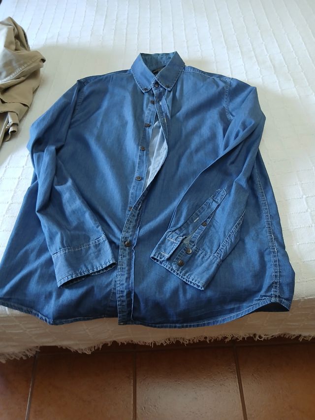 Camisa Vaquera Smart Essential - Talla L,Xl