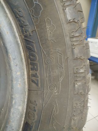 4 ruedas completas Jeep, land Cruiser 