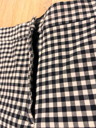Pantalones vichy Zara