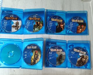 Pack Blu-ray Piratas del Caribe (4 películas)