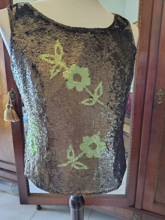 Top lentejuelas Síntesis T-38-40