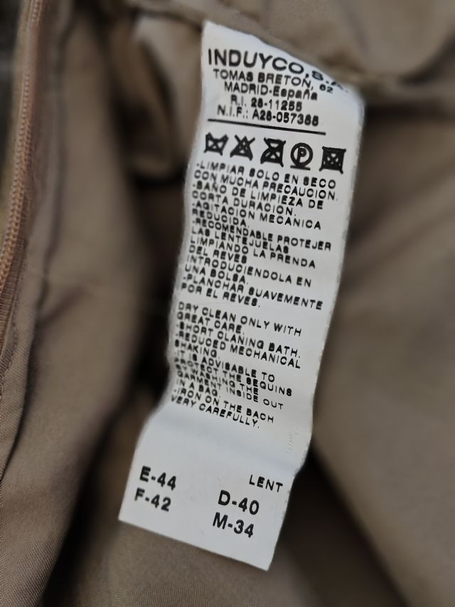 Top lentejuelas Síntesis T-38-40