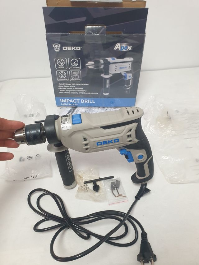 Taladro Percutor DEKO 900W – Potencia Profesional