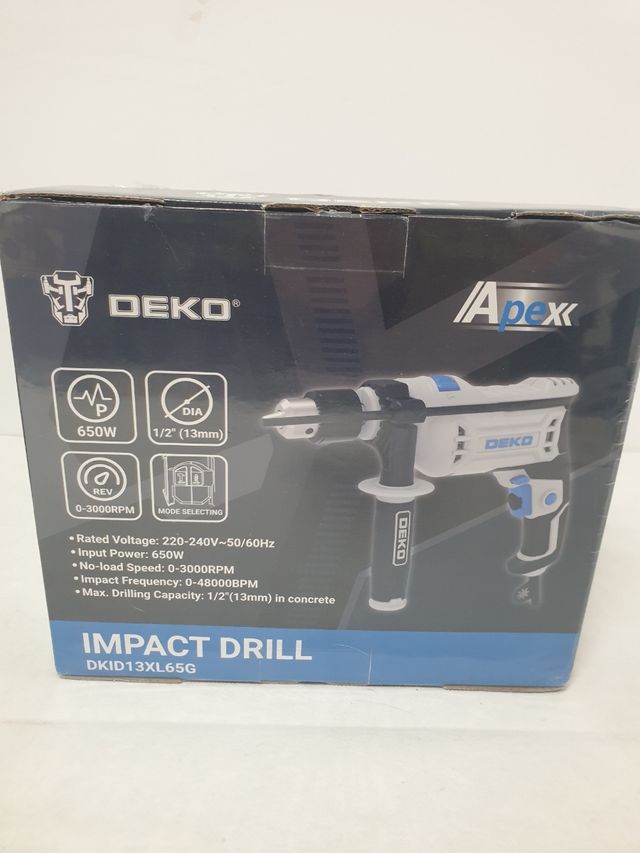 Taladro Percutor DEKO 900W – Potencia Profesional