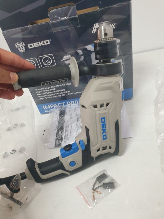 Taladro Percutor DEKO 900W – Potencia Profesional