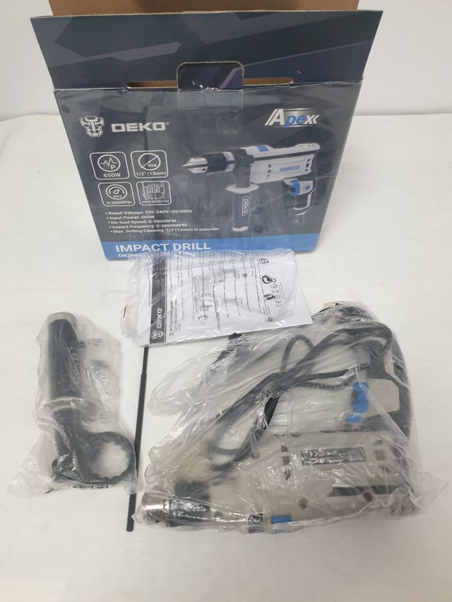 Taladro Percutor DEKO 900W – Potencia Profesional