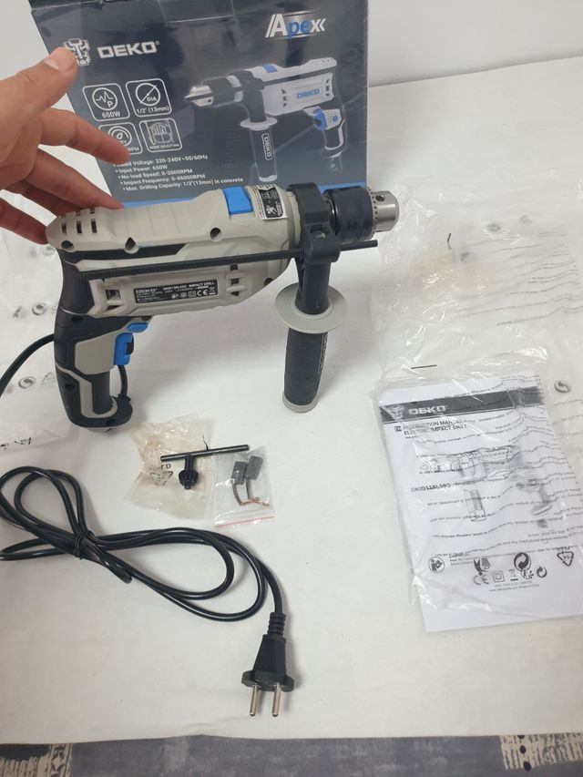 Taladro Percutor DEKO 900W – Potencia Profesional