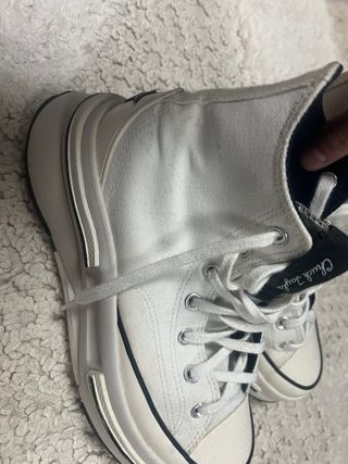 Converse Chuck Taylor blancas plataforma