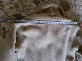 Abrigo beige niña talla 9.