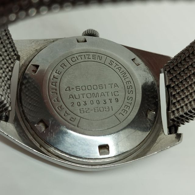 Citizen automático en funcionamiento