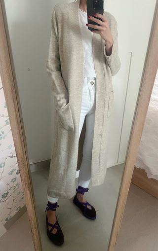 Abrigo lana Zara