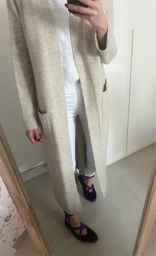 Abrigo lana Zara