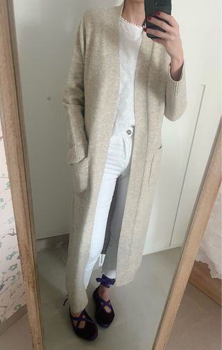 Abrigo lana Zara