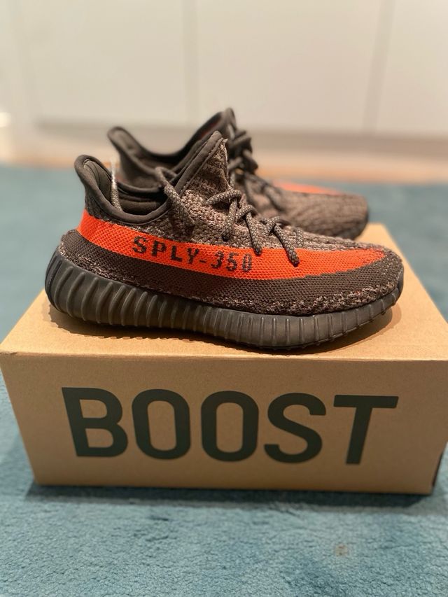 Adidas Yeezy Boost 350 V2 - Marrón-Naranja - Talla