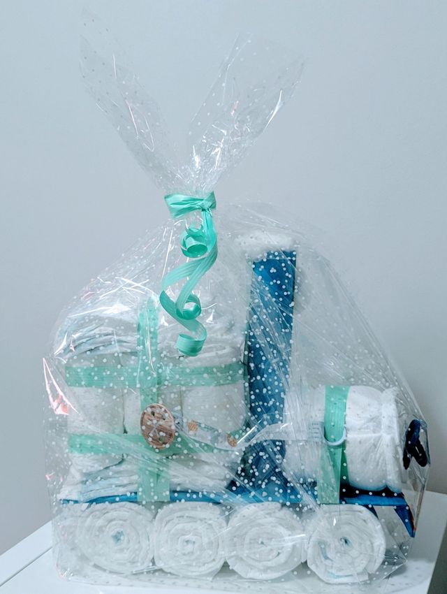 Tren de pañales para bebé