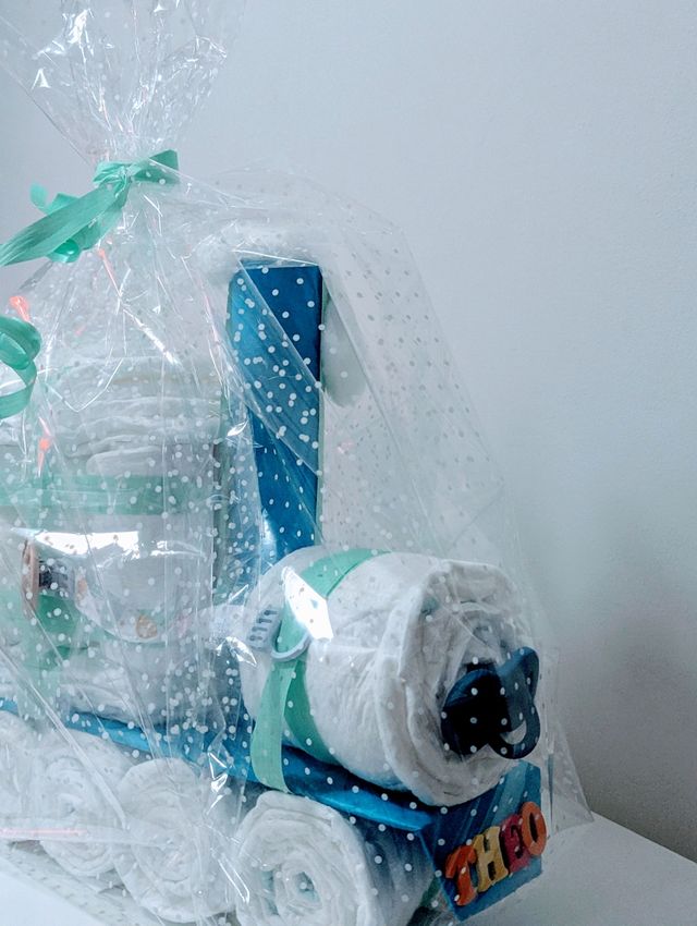 Tren de pañales para bebé