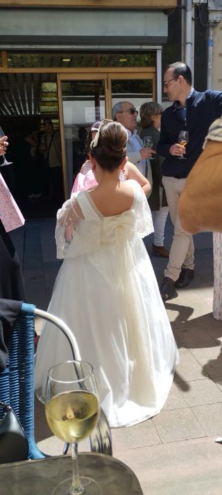 Vestido comunión niña blanco