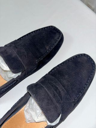 Mocasines negros de ante - Talla 41