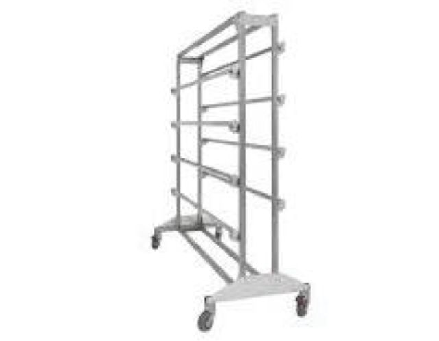 2 estanterías Porta Rollos Tela - Soporte Metálico