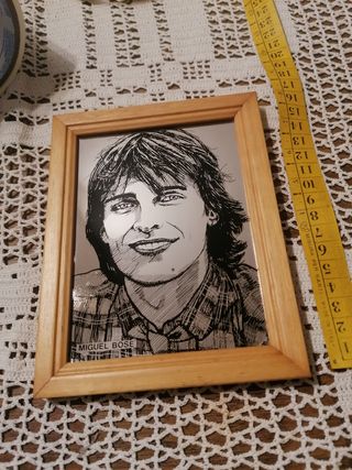 Specchio Miguel Bosé vintage