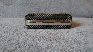 Clutch fiesta negro pedreria