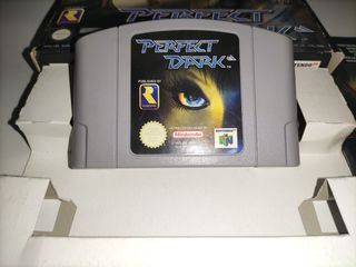 Como nuevo Perfecto Dark Nintendo 64 Pal