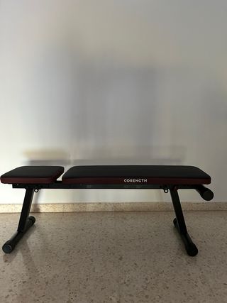 Cinta correr Reebok ZT4.0 y banco musculación.